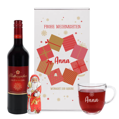 Persönliches Glühweinset zu Weihnachten