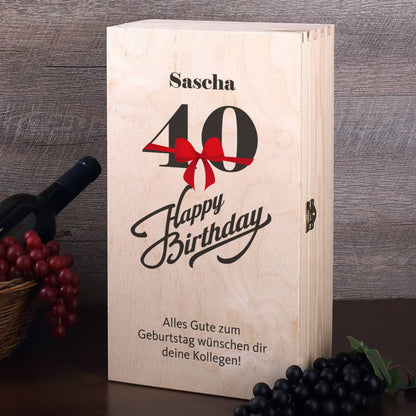 Bedruckte Geschenkbox