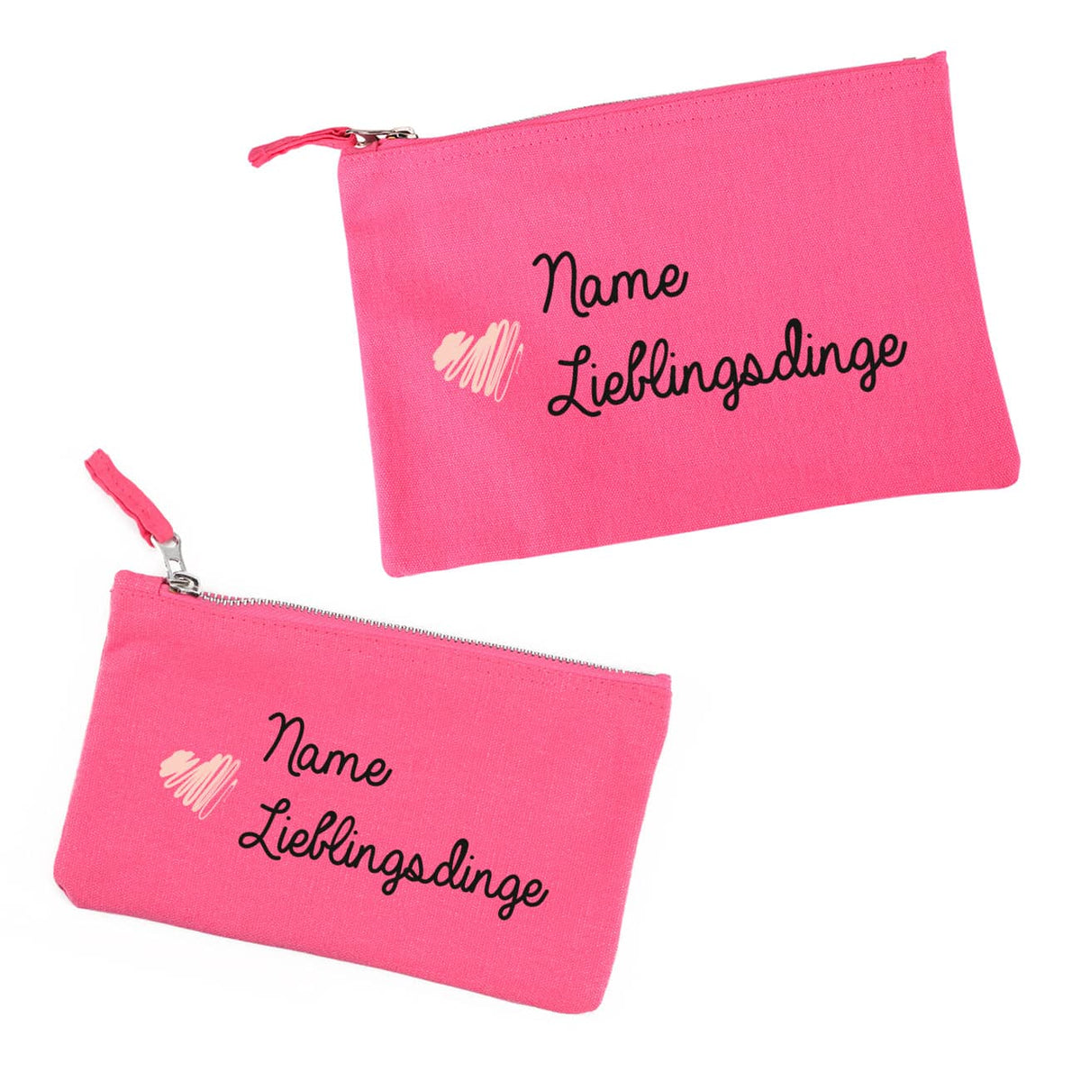 Mit Namensaufdruck
