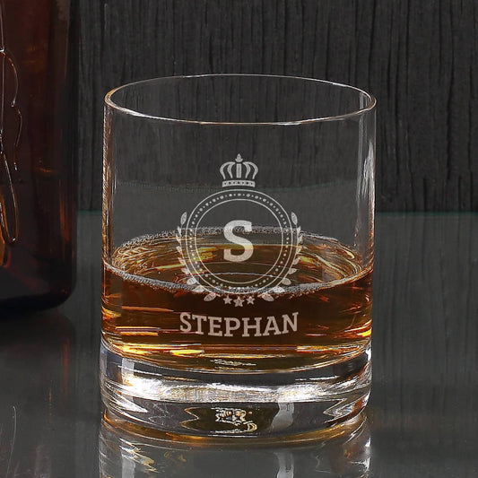 Bowmore Geschenk-Set mit graviertem Glas 
