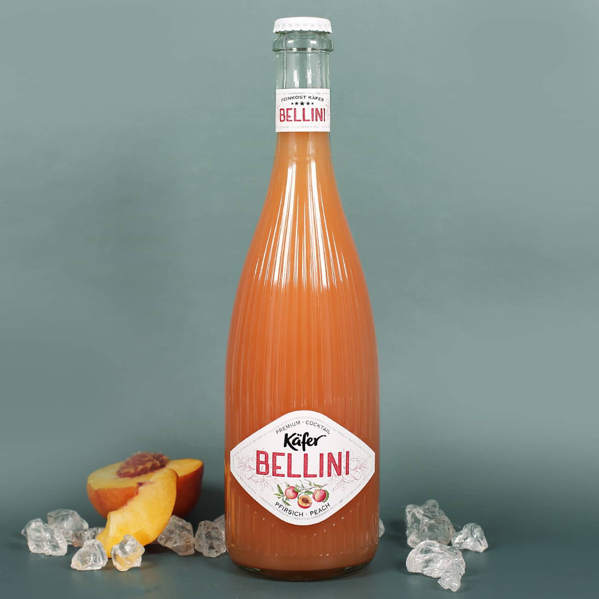 Mädelsabend-Set mit Bellini und 2 Sektgläsern