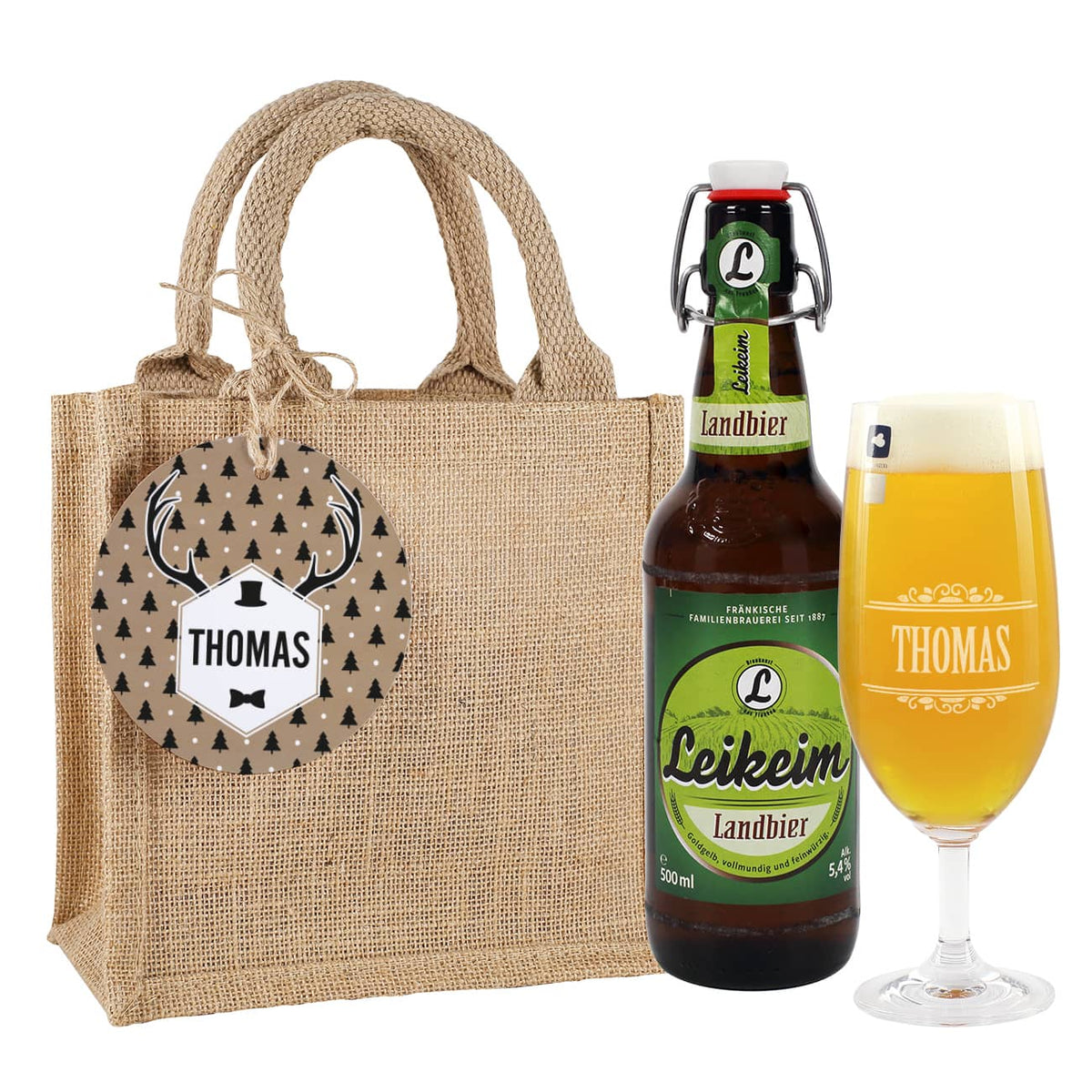 Individuelles Biergeschenk zu Weihnachten