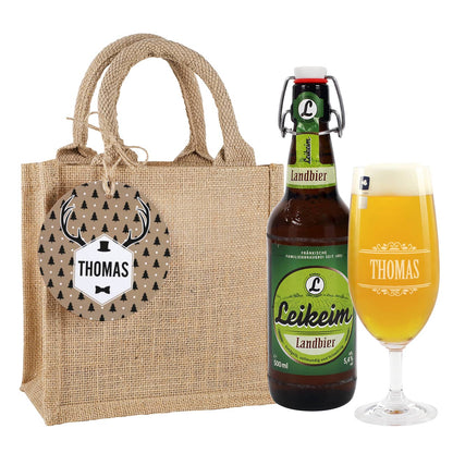 Individuelles Biergeschenk zu Weihnachten
