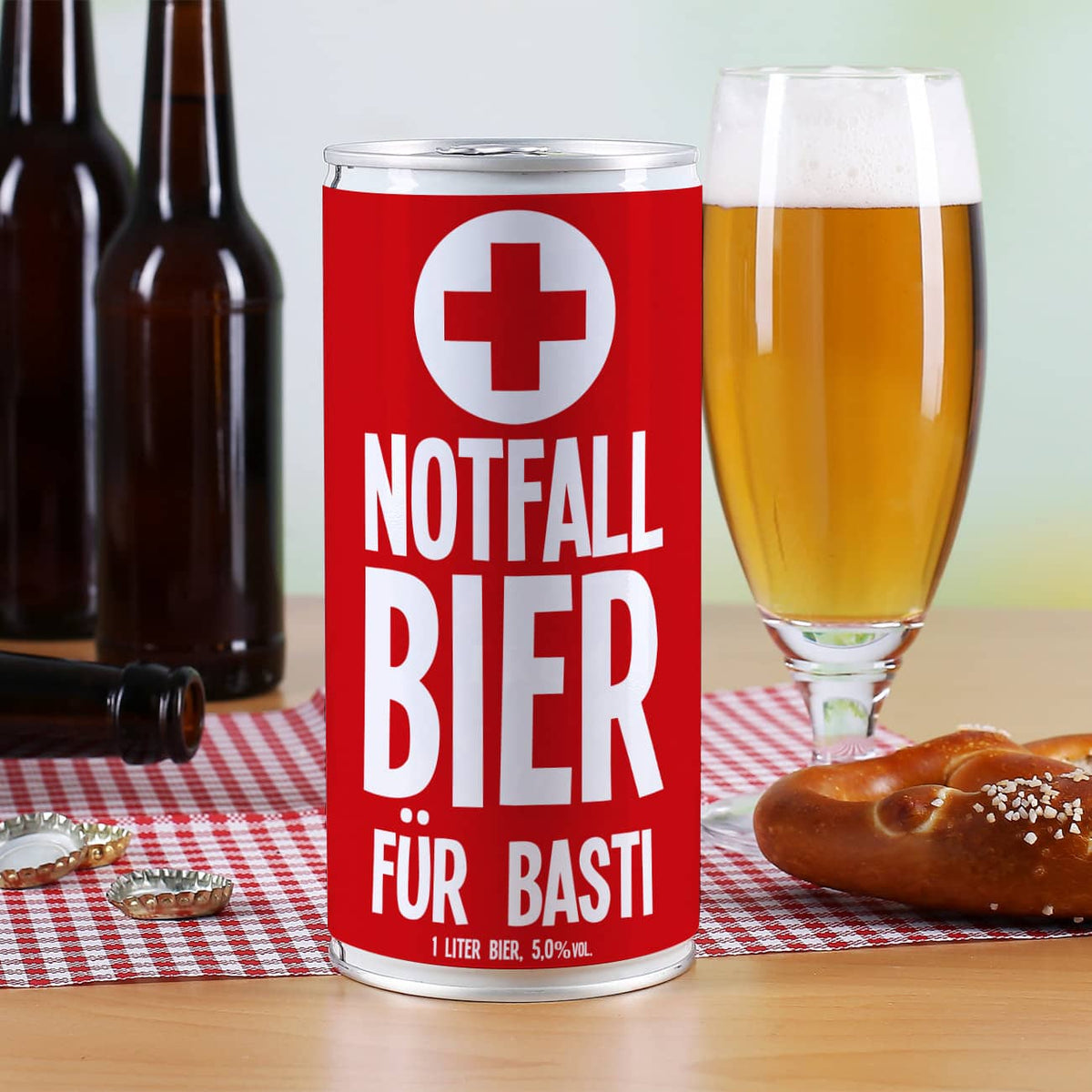 Große Bierdose - Notfallbier