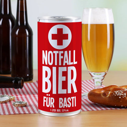 Große Bierdose - Notfallbier