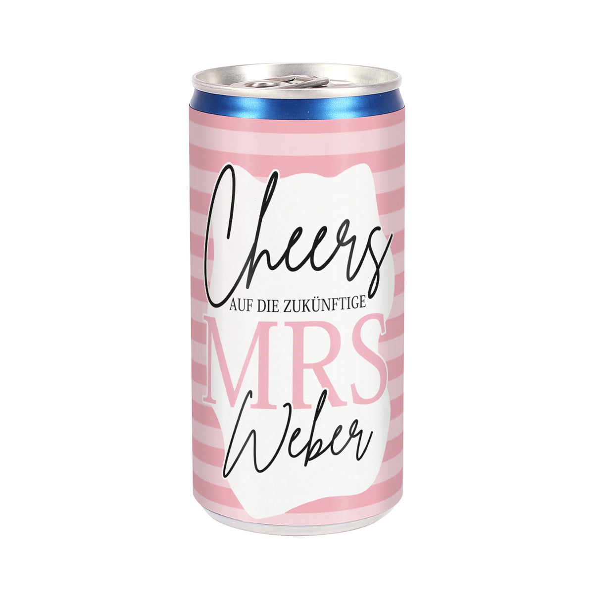 JGA-Secco für die Braut mit Wunschname | Cheers! Auf die zukünftige Mrs.