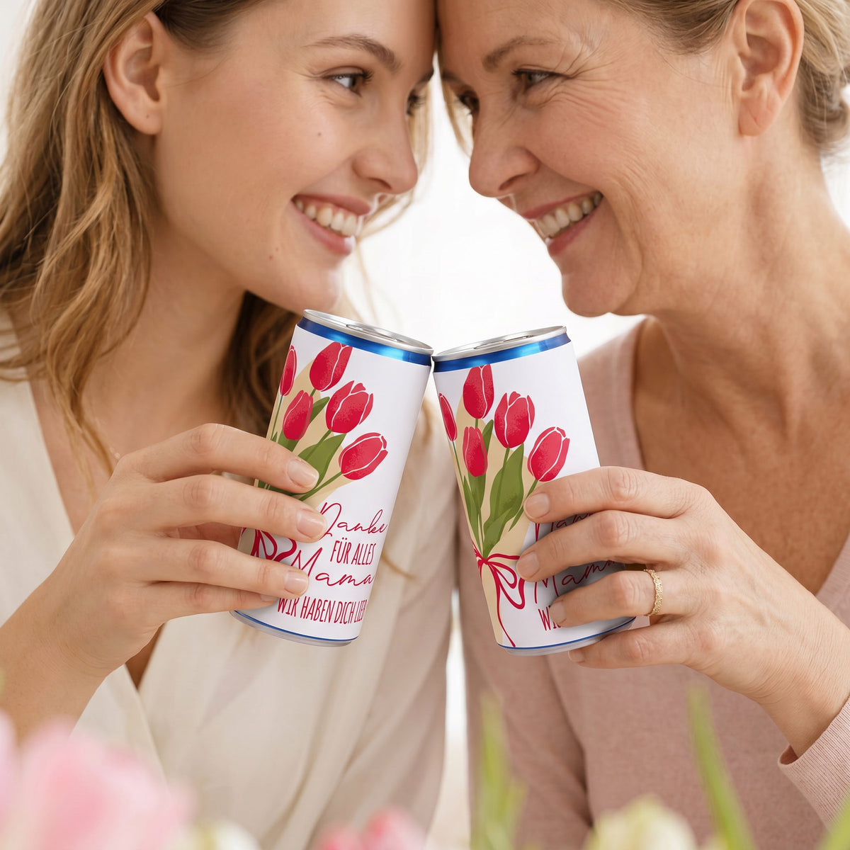 Persönlicher Secco für Mama mit Wunschtext