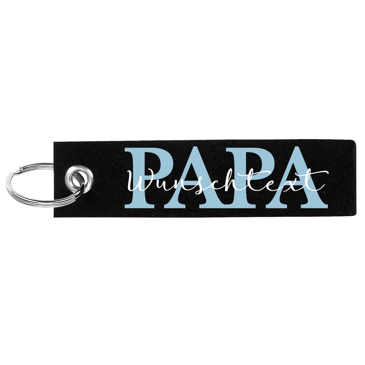 Schlüsselanhänger PAPA mit den Namen der Kinder
