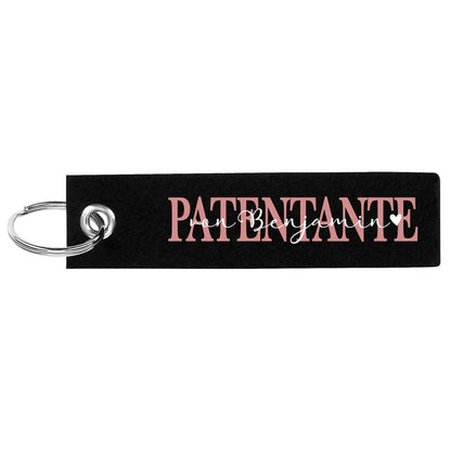 Filz Schlüsselanhänger für die Patentante