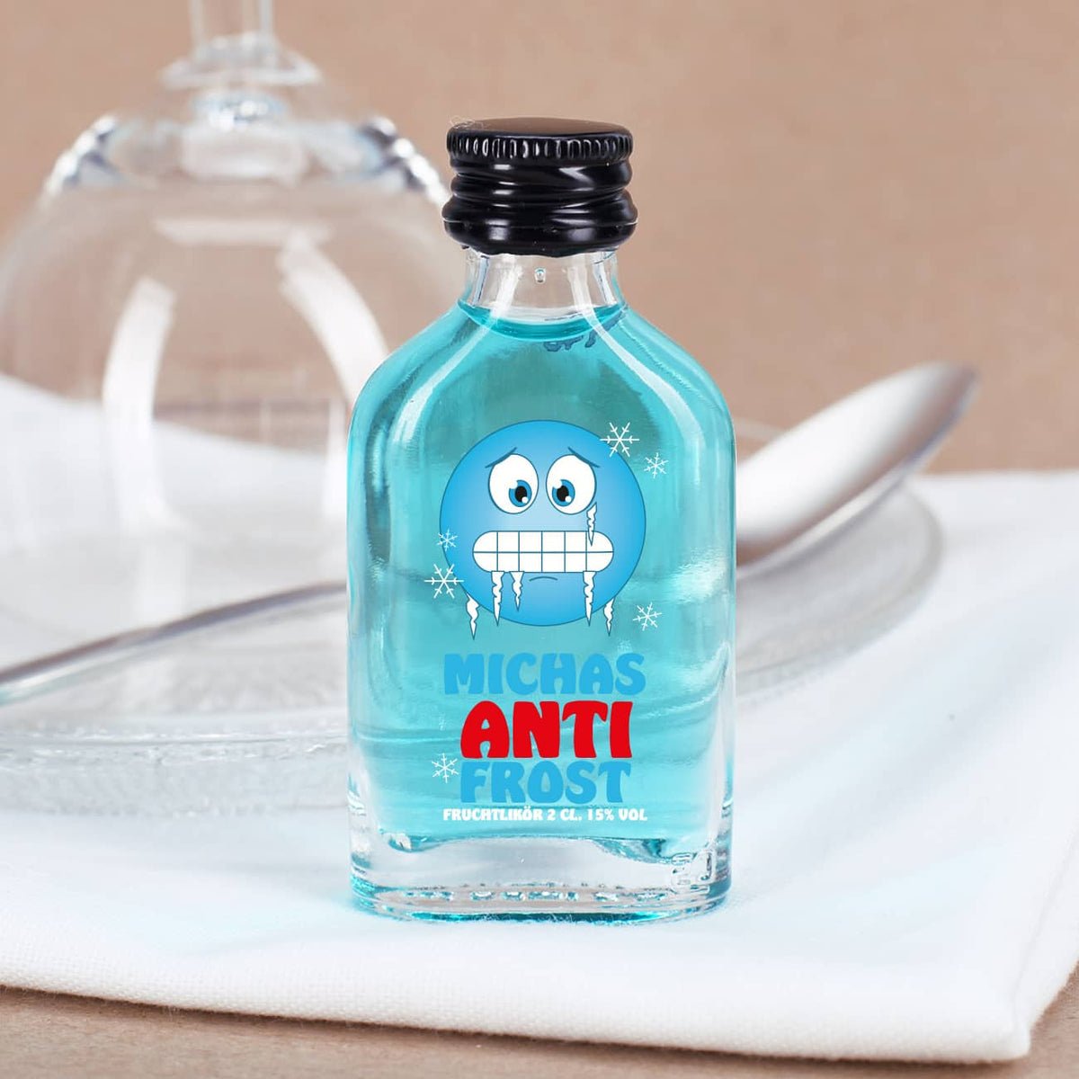 Fruchtlikör Anti Frost mit Name