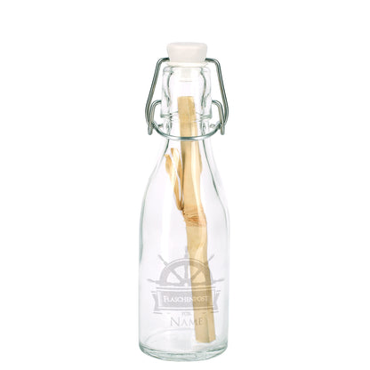 Flasche mit eingraviertem Wunschnamen