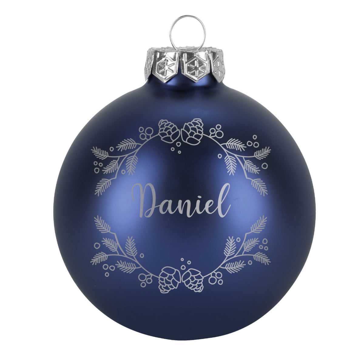 Personalisierte Weihnachtskugeln mit Name | Weihnachtsbaumkugeln & Christbaumkugeln mit Farbauswahl