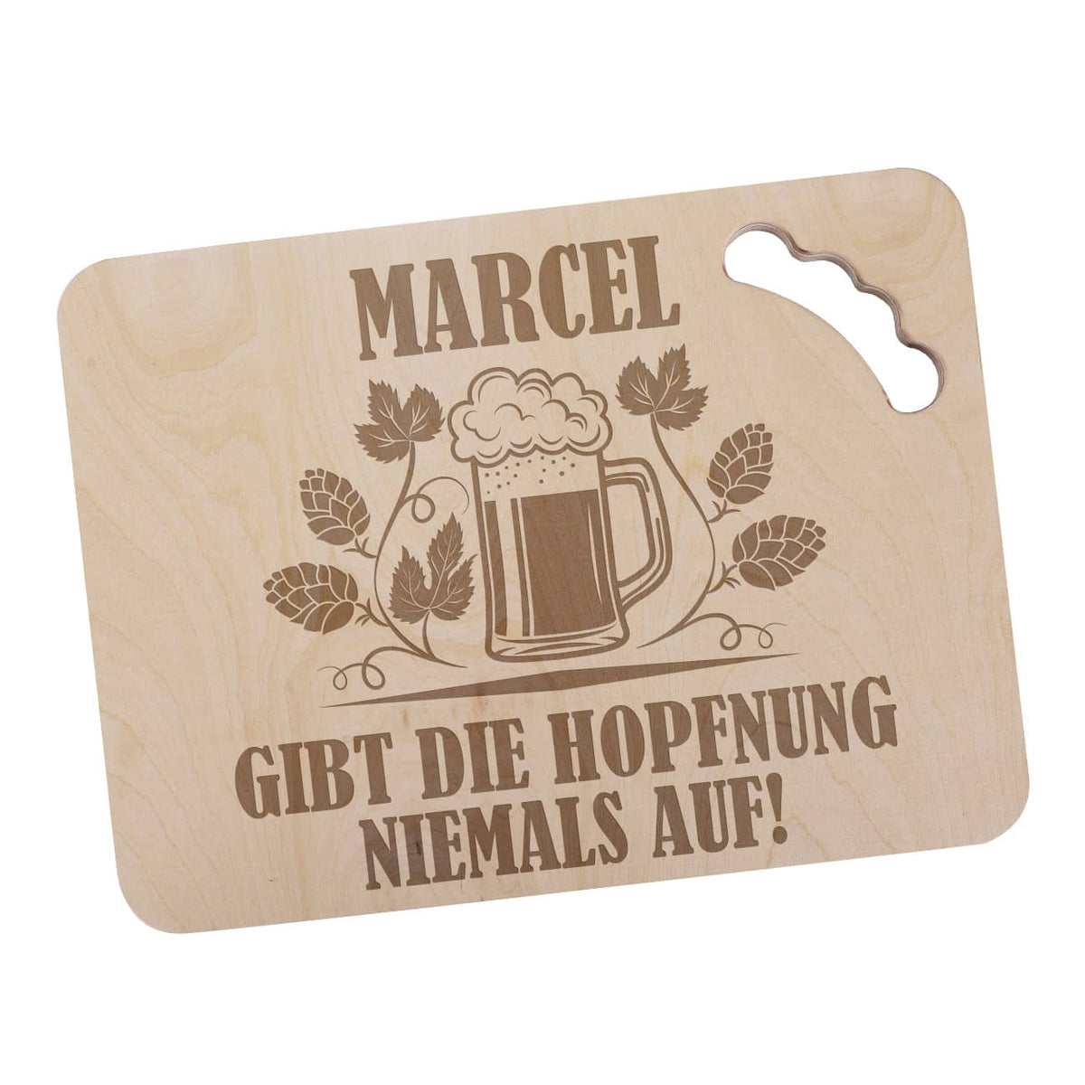 Hochwertige Gravur von dem Motiv und Ihrem Wunschnamen