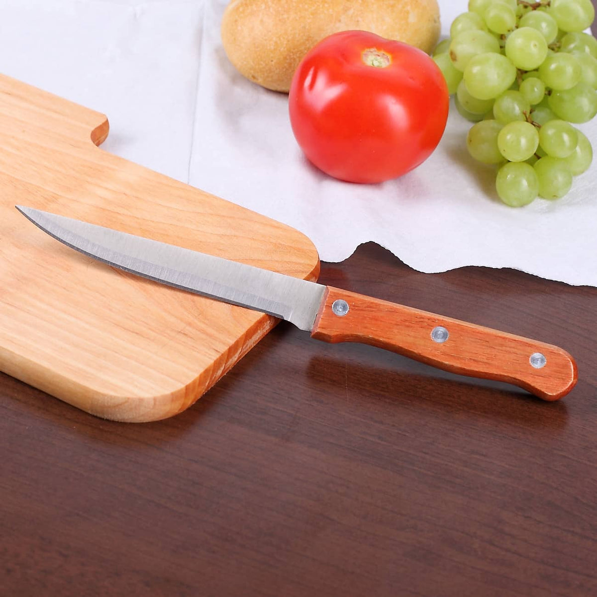 Holzschneide-Brettchen mit Messer 
