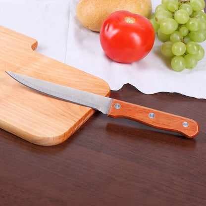 Holzschneide-Brettchen mit Messer 