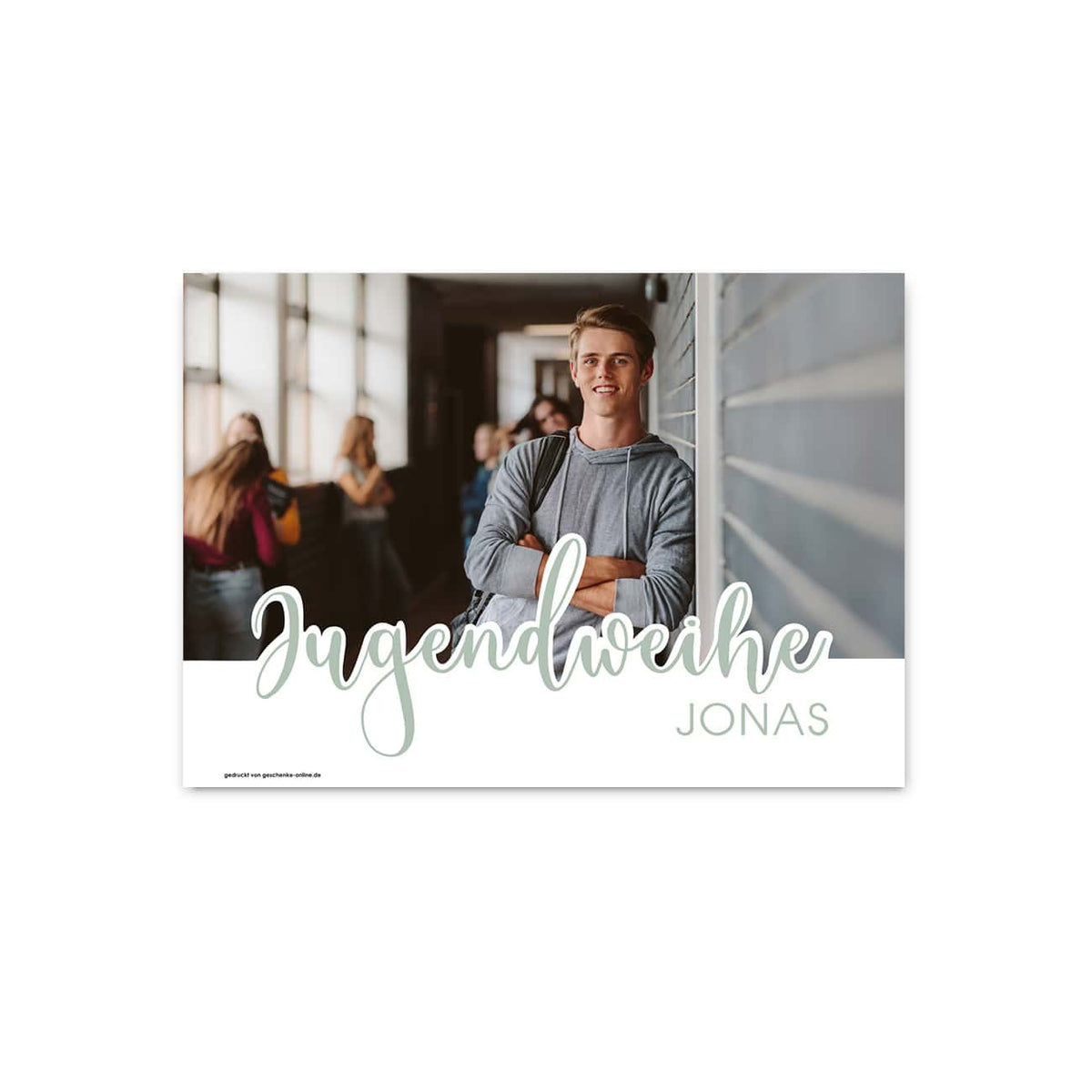 Banner mit Namen Ihrer Wahl und Foto