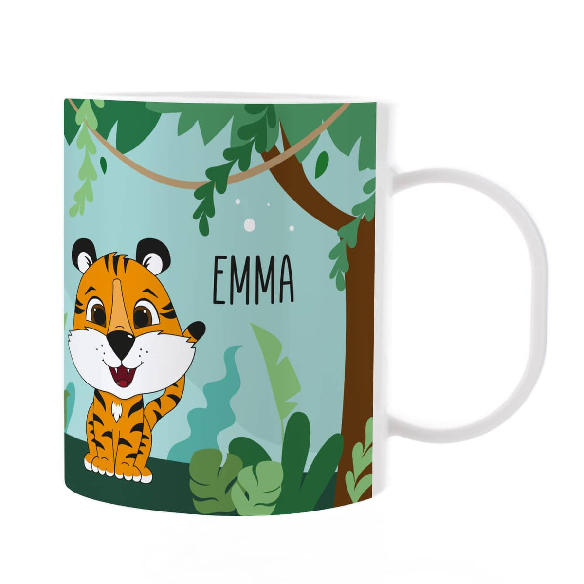 Personalisierte Kindertasse mit Name nach Wunsch