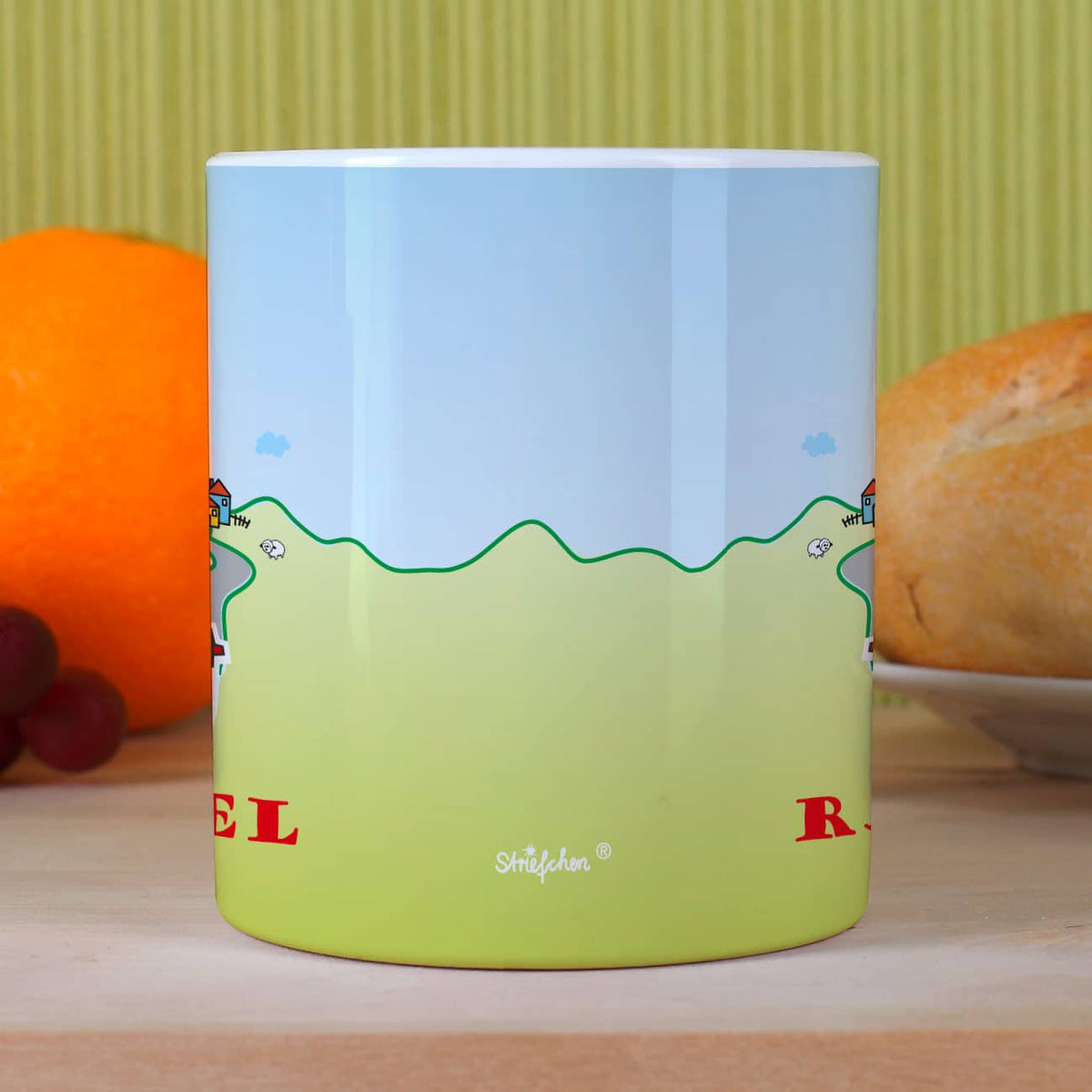 Kindertasse Traktor mit Namen