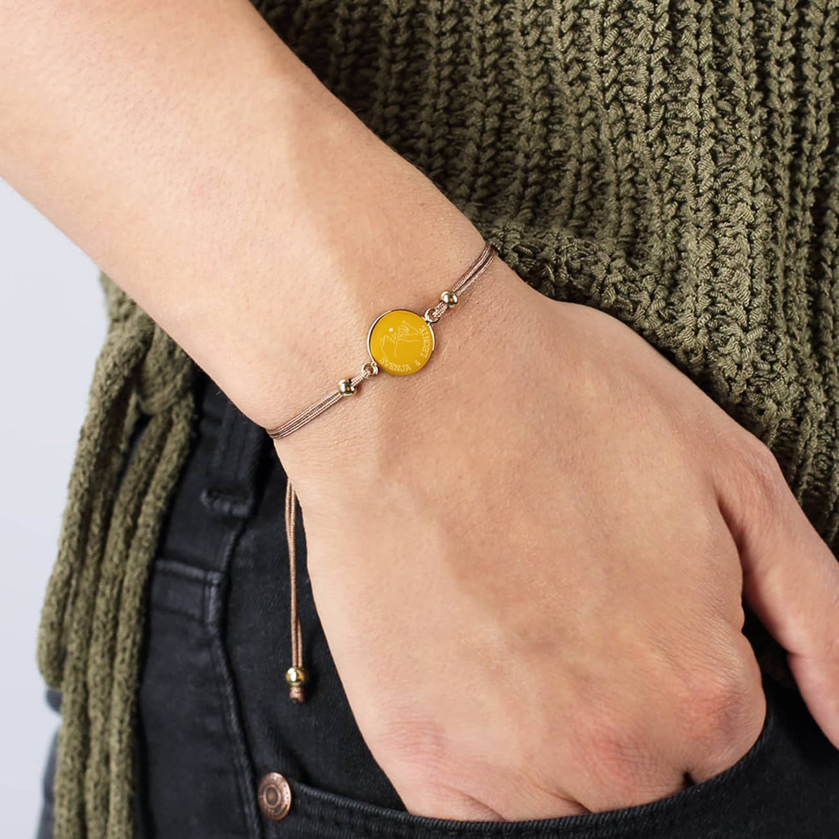 Freundschaftsarmband in Gold