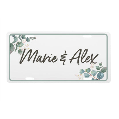 Mit Namen als Druck personalisiert