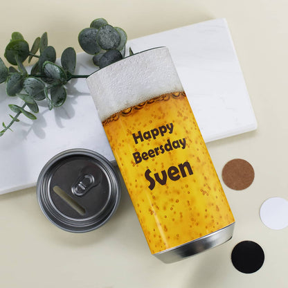 Bierkasse mit Wunschtext