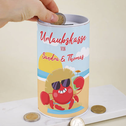 Spardose für Geldgeschenke als Urlaubskasse