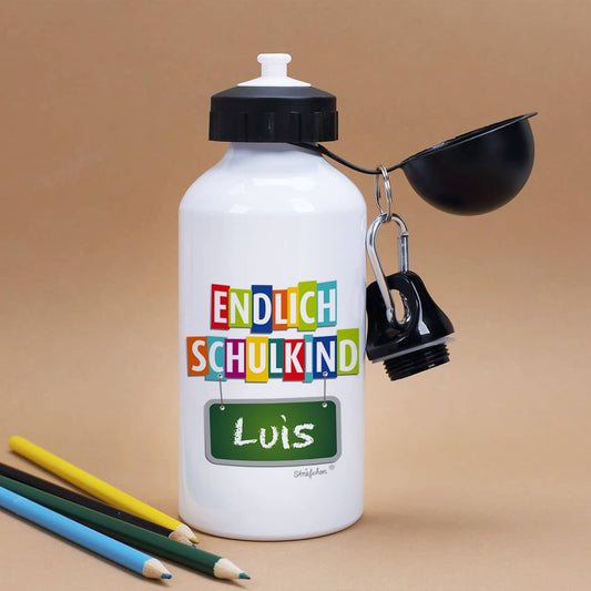 Trinkflasche Endlich Schulkind
