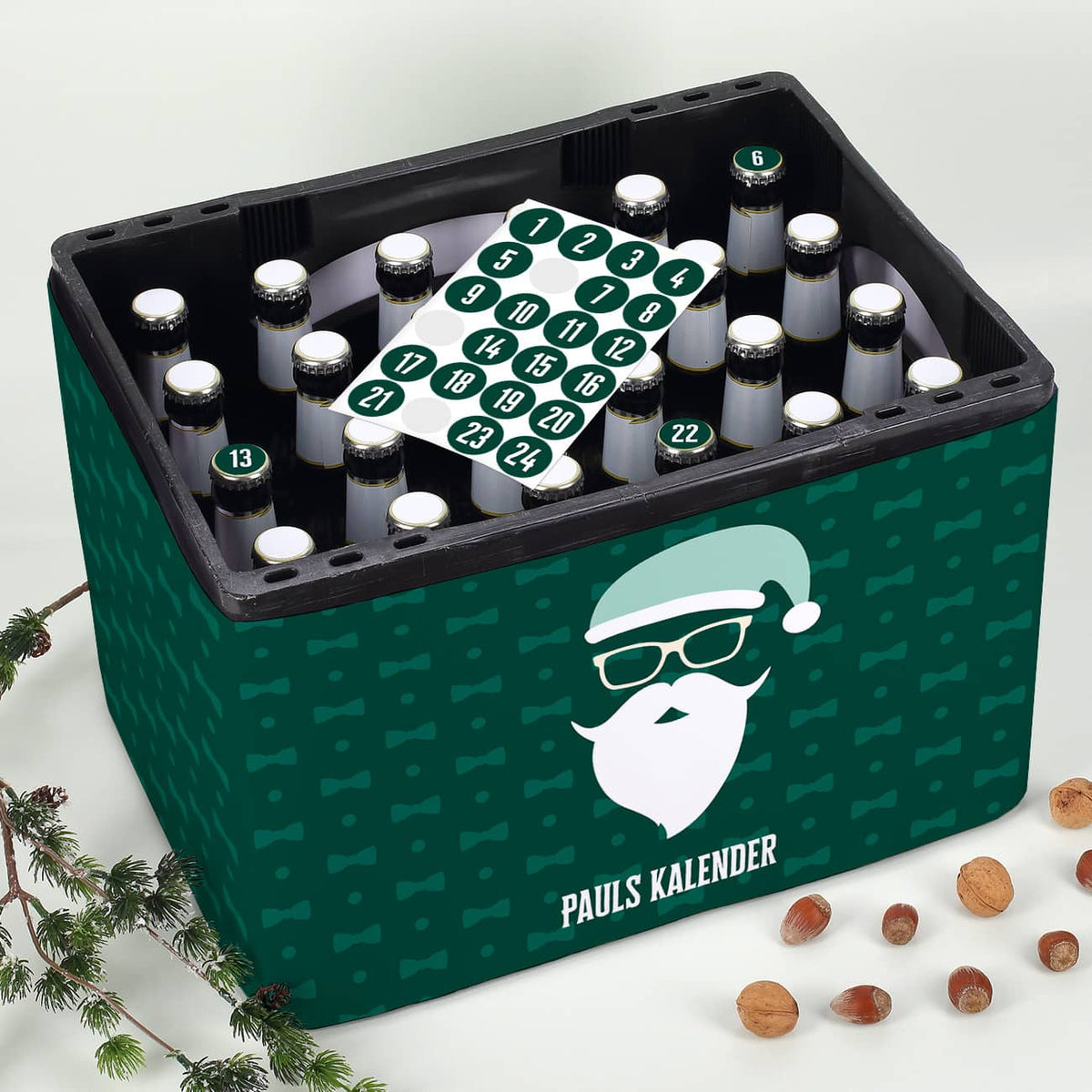 Adventskalender Set für Ihren Bierkasten