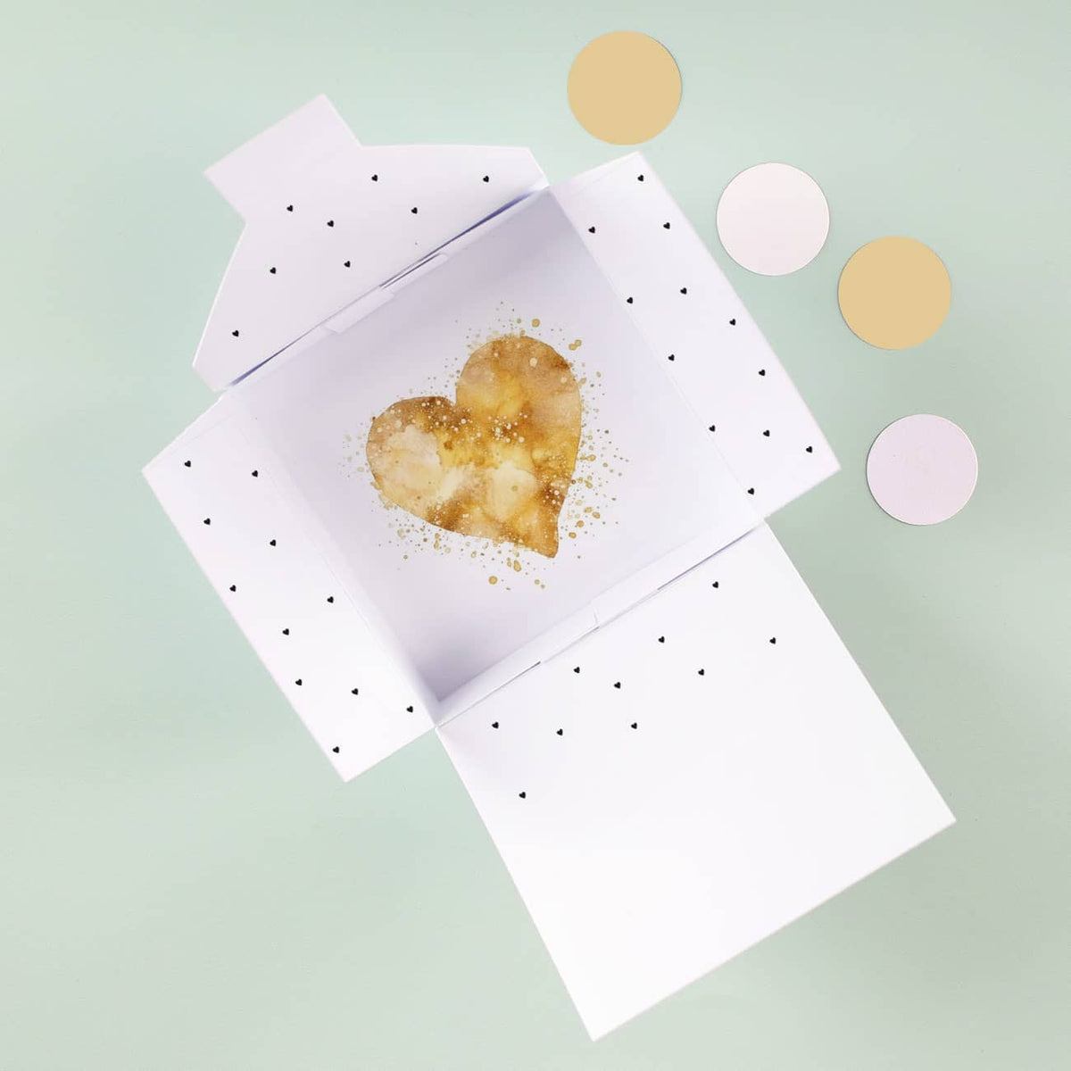 Danke Geschenkbox für Menschen mit Herz