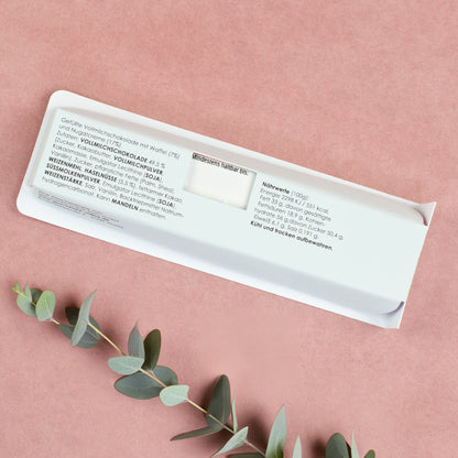 Personalisierter duplo Riegel als Gastgeschenk zur Hochzeit mit Namen & Datum | Schön, dass du da bist!