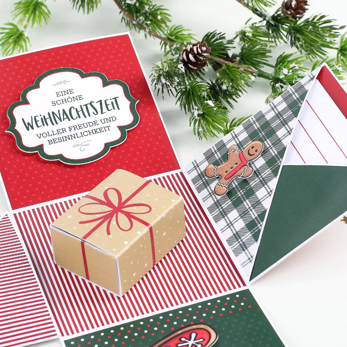Weihnachtsmann - Explosionsbox