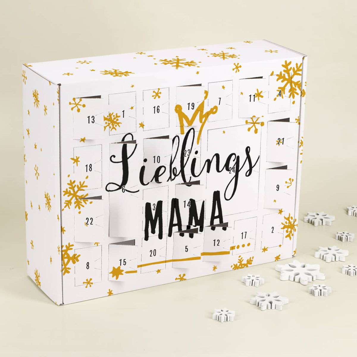 Adventskalender zum selber füllen für Ihren Liebling