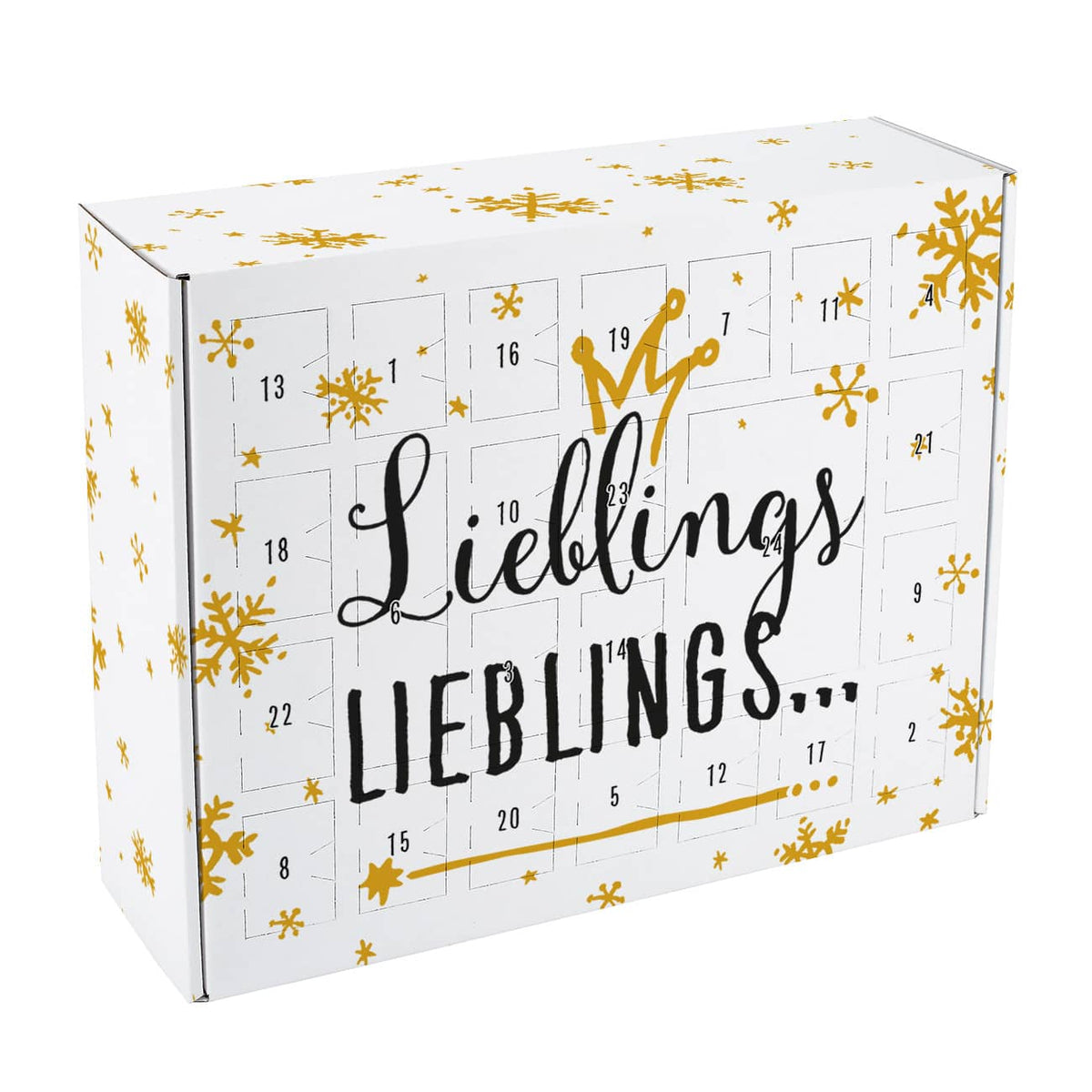 Adventskalender zum selber füllen für Ihren Liebling
