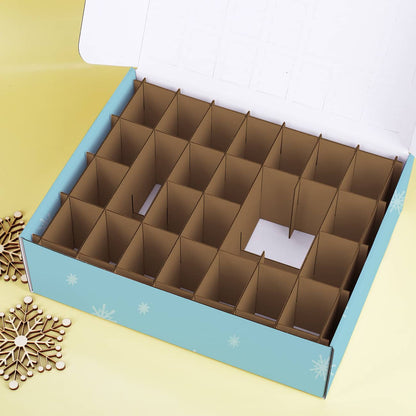 Adventskalender zum selber Füllen mit niedlichem Rentier