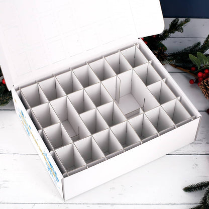 Bester Papa - Adventskalender mit Name zum selbst befüllen - Innenansicht