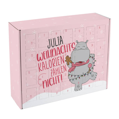 Adventskalender mit Name nach Wunsch