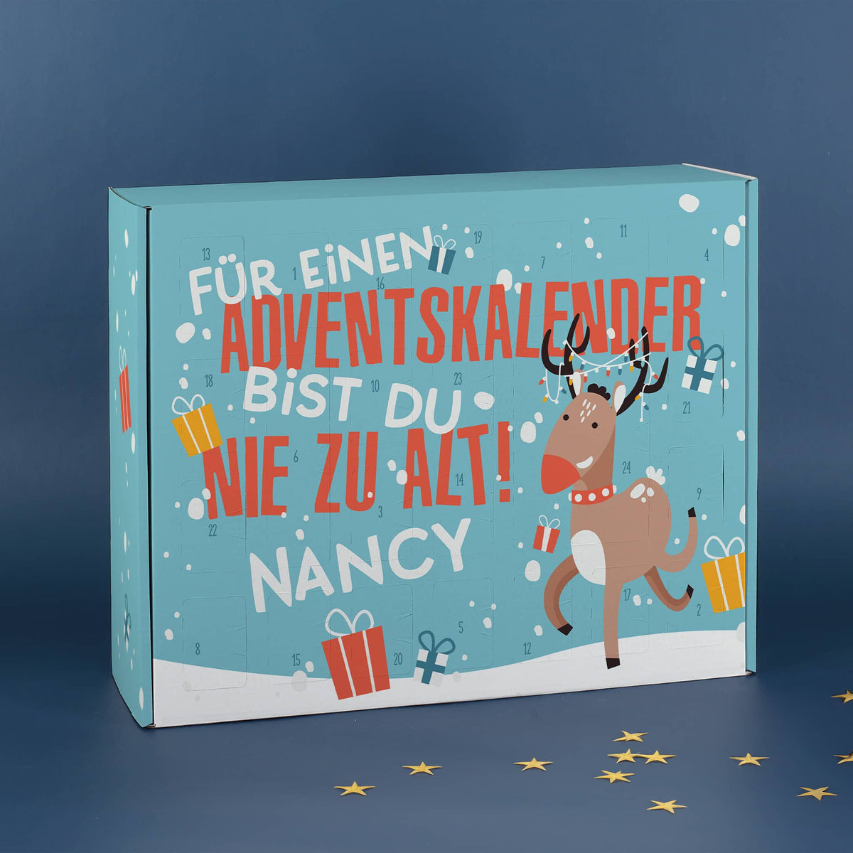 Schöner DIY Adventskalender für jedes Alter zum Selbstbefüllen