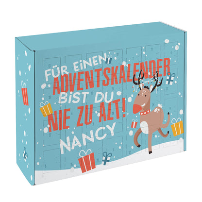 Personalisierter Adventskalender mit Name nach Wunsch