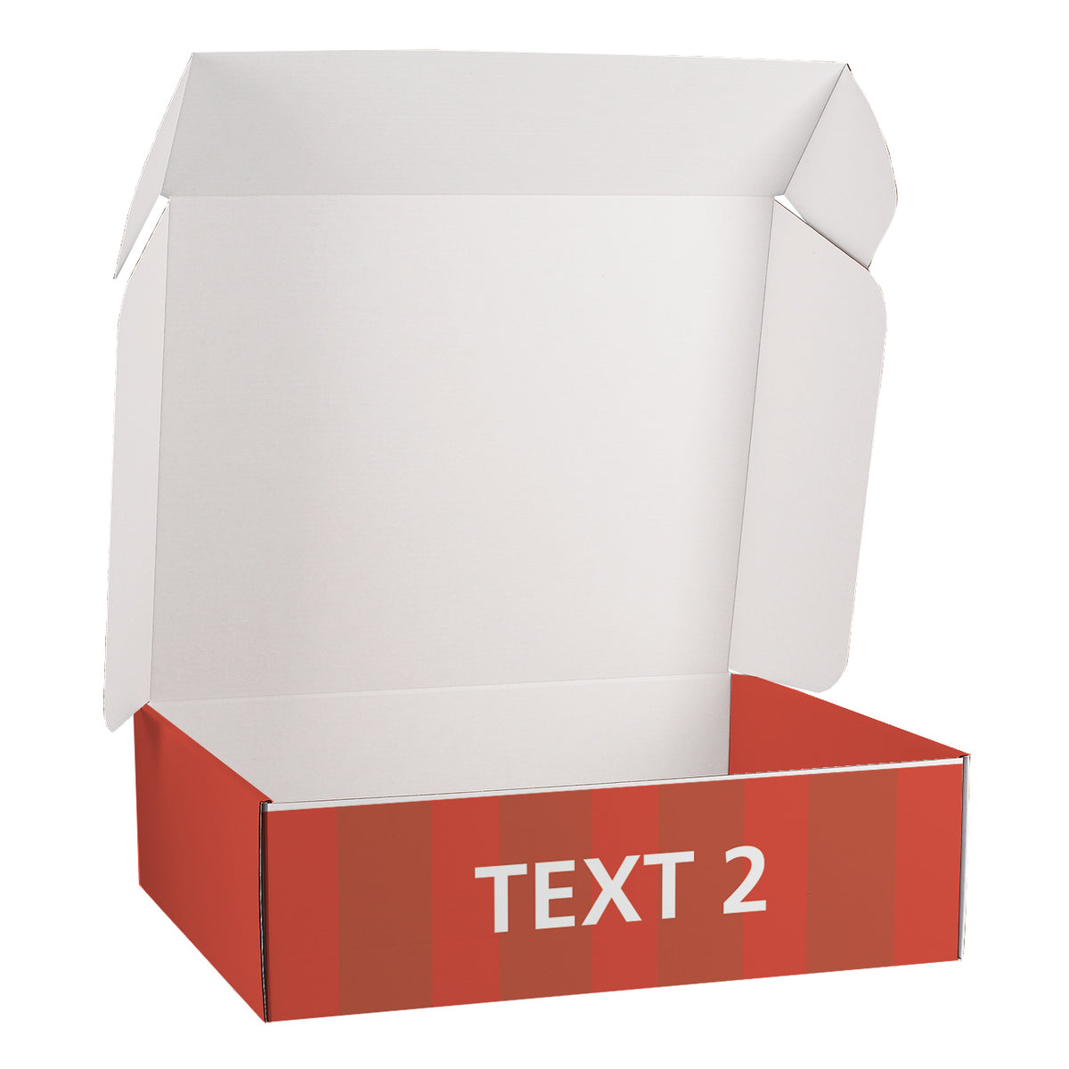 XL-Box offen und mit verstecktem Text