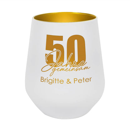 Windlicht zur goldenen Hochzeit
