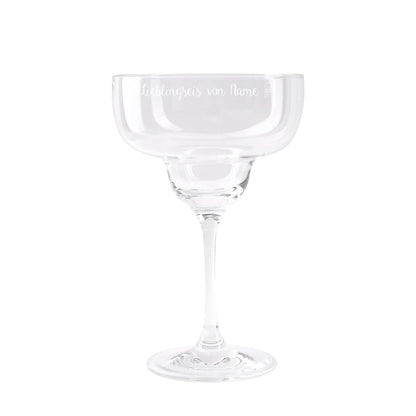 Formschöner Eisbecher graviert mit Lieblingseis von und Name
