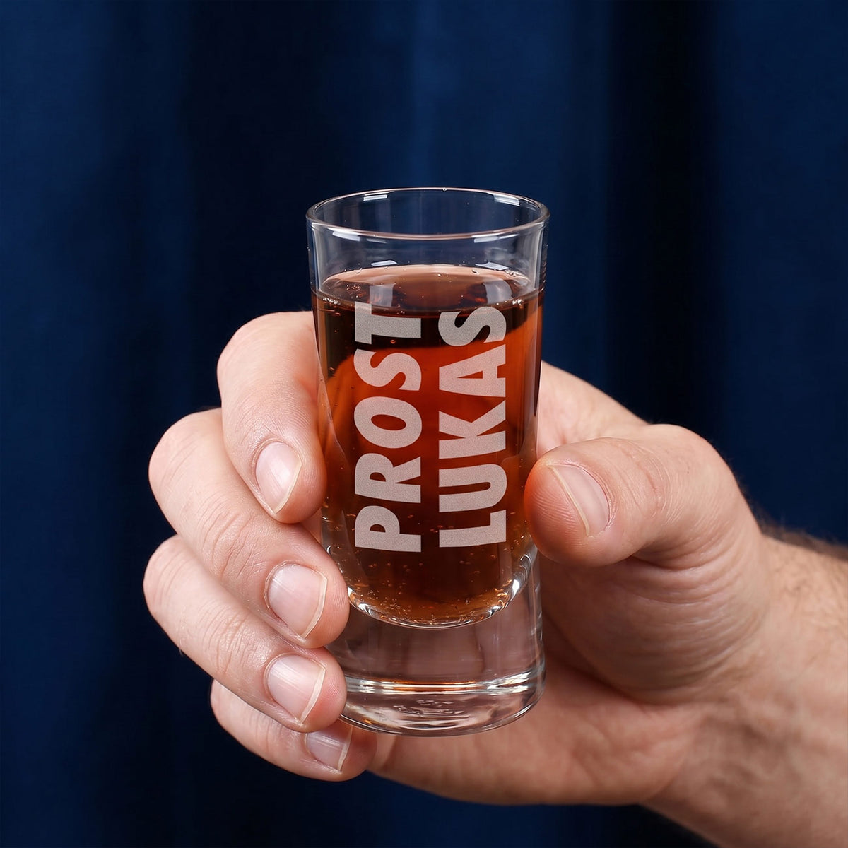Schnapsglas graviert mit Wunschnamen
