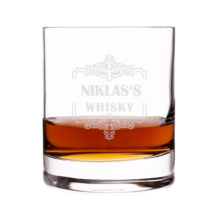 Whiskeyglas mit Gravur Ihres Namens