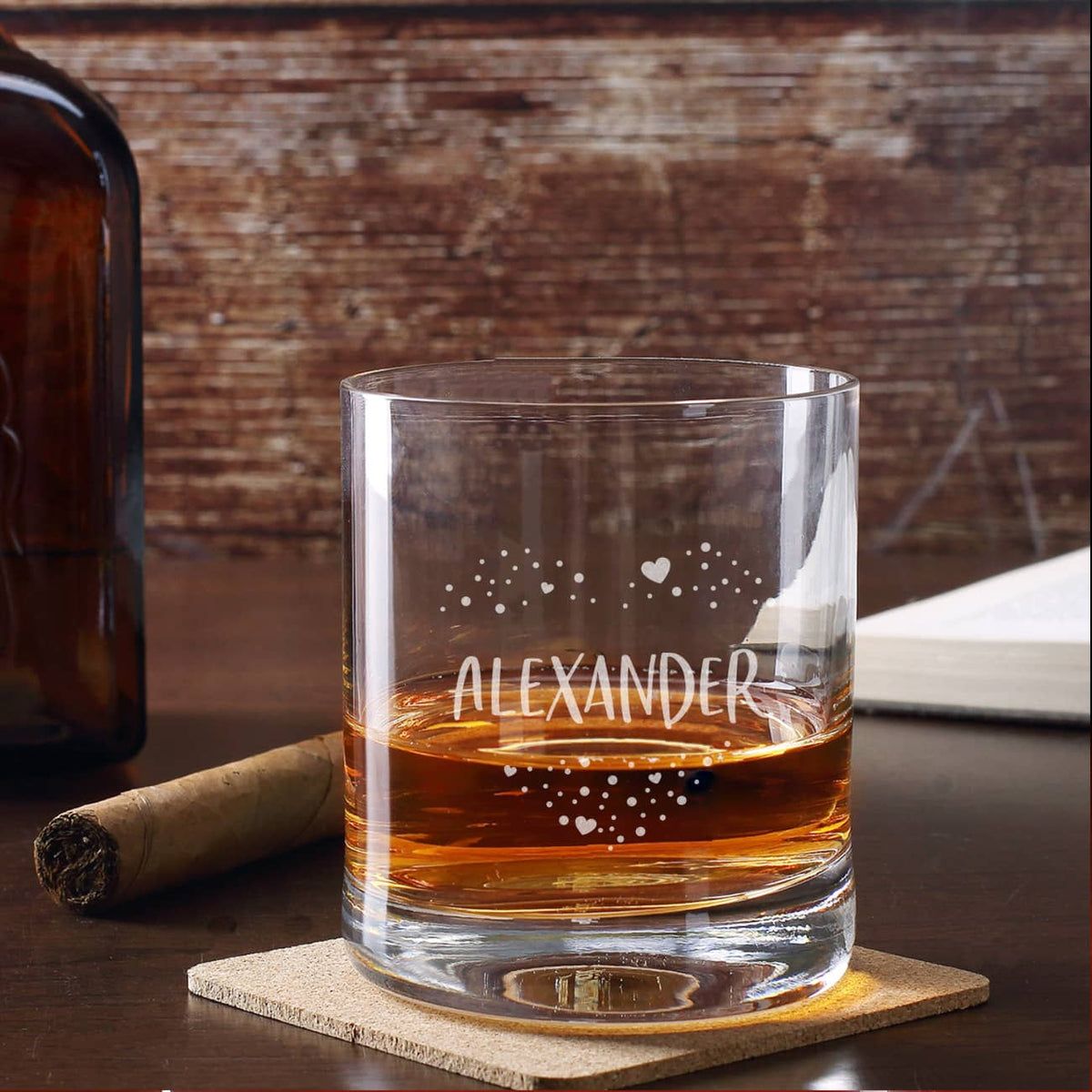Whiskyglas mit persönlicher Namensgravur