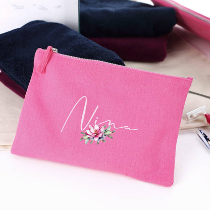 Bedruckt mit Name & Magnolie