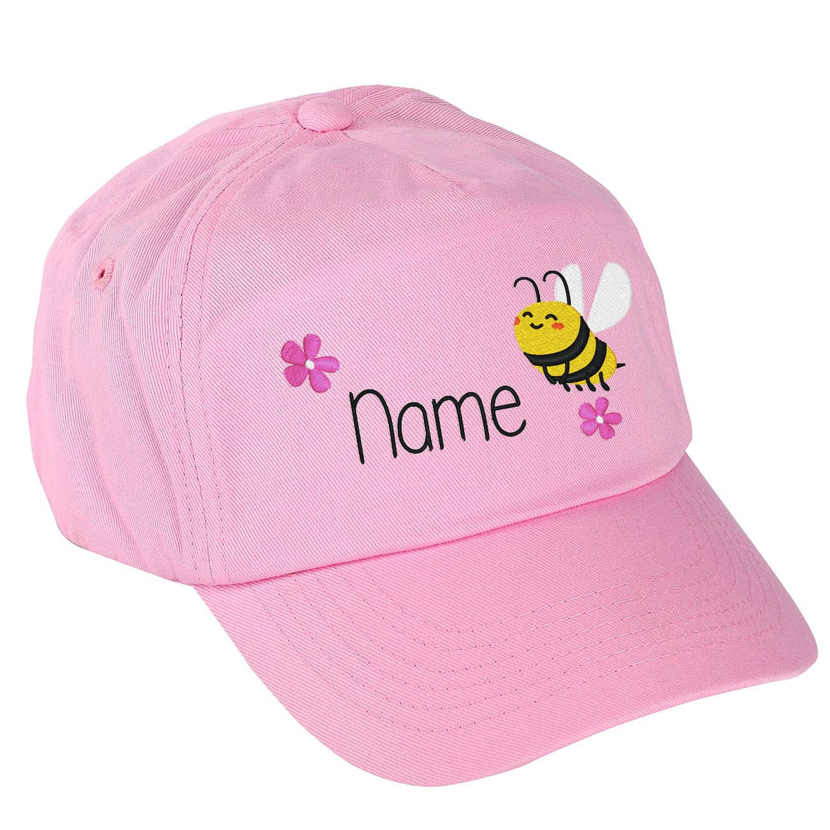 Basecap mit Bienchen und Ihrem Wunschnamen bestickt