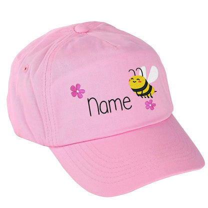 Basecap mit Bienchen und Ihrem Wunschnamen bestickt
