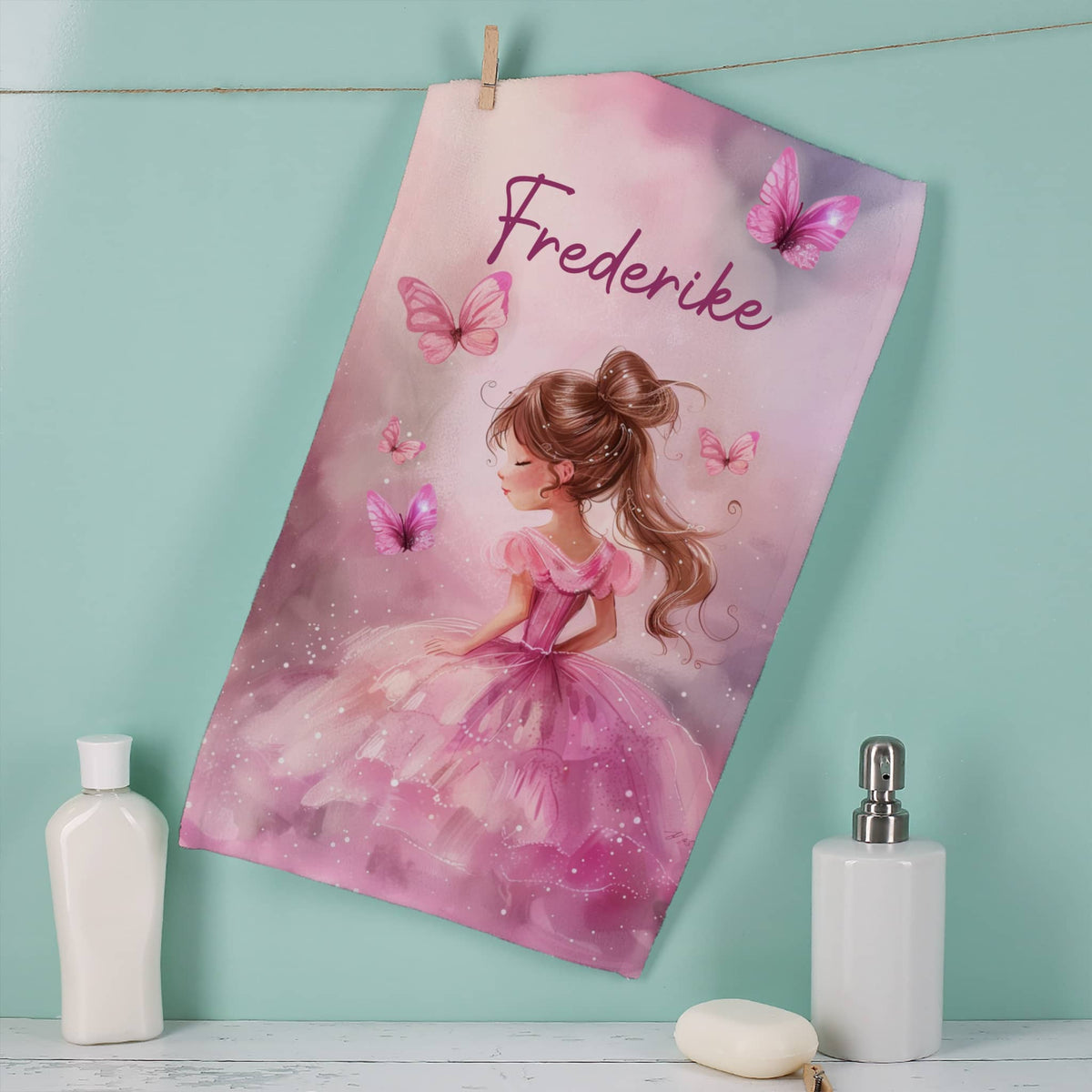 Handtuch für Kinder mit Name personalisiert
