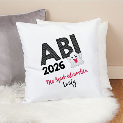 Der Spuk ist vorbei - Kissen zum Abitur 2026