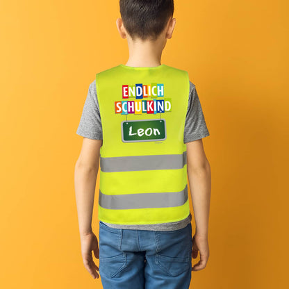 Kinderwarnweste zur Einschulung
